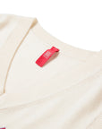 YAYING Embroidered Wool-Cashmere V-Neck Sweater Vest