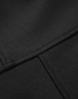 YAYING Black Minimal Skirt