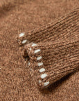 YAYING Golden Cashmere Sweater Cardigan