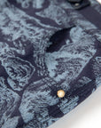 YAYING Blue Pattern Skirt