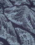 YAYING Blue Pattern Skirt