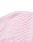 YAYING Mock-Neck Cable-Knit Cashmere-Silk Top