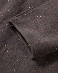 EP YAYING Heather Colorful-Dot Bow Cashmere Knit Top
