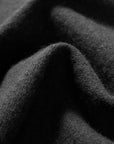 EP YAYING Openwork Shawl-Collar Cashmere Knit Top
