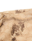 YAYING 100% Silk Peony Print Pullover Shirt