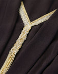 YAYING Silk Waist-Cinched Shirt