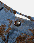 EP YAYING Chenille Jacquard Straight-Leg Pants