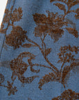 EP YAYING Chenille Jacquard Straight-Leg Pants