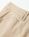 EP YAYING Cotton-Stretch Relaxed Straight-Leg Pants