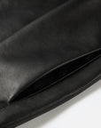 EP YAYING Minimalist Commuter Leather Shorts