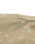 YAYING Silk Jacquard Hooded Drop-Shoulder Short Jacket