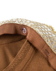 YAYING Silk Wool Cashmere Knit Cardigan