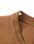 YAYING Silk Wool Cashmere Knit Cardigan