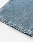 EP YAYING Cotton Blended Stretch Flare Pants