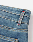 EP YAYING Cotton Blended Stretch Flare Pants