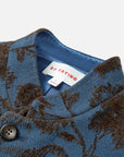 EP YAYING Chenille Jacquard Beaded Vest