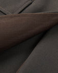 Triacetate Mock Two-Piece Collarless Blazer Jacket