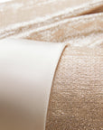 YAYING Champagne Metallic Open-Front Jacket
