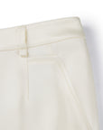 YAYING Cream Straight-Leg Trousers