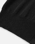 EP YAYING Versatile Stand Collar Knit Top