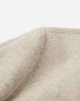 EP YAYING Light Heather Gray Stand-Collar Double-Face Short Coat
