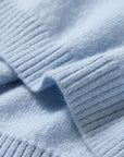 EP YAYING Wool-Cashmere Short-Sleeve Pullover Sweater