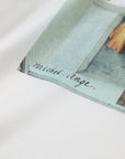 YAYING Silk Floral Print T-shirt