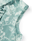 YAYING Green Printed Sleeveless Top
