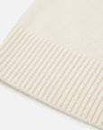 EP YAYING 100% Cashmere Shawl-Collar Cardigan Two-Piece Set