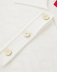 YAYING Silk-Acetate Polo Knit Sweater