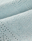 YAYING Light Blue Lace Pencil Skirt