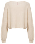 YAYING Lustrous Wool-Cashmere Two-Piece Set