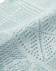 YAYING Light Blue Short Sleeve Knit Top