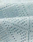YAYING Light Blue Short Sleeve Knit Top