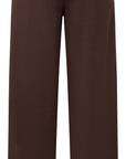 YAYING Golden Wool Straight-Leg Pants