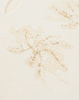 YAYING Floral Appliqu¨¦ Beaded Knit Sweater EPKPW9514AM