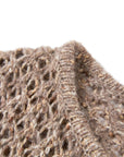 YAYING Silk Cashmere Openwork Knit Cardigan