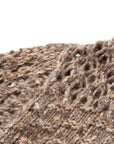 YAYING Silk Cashmere Openwork Knit Cardigan