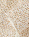 YAYING Chinese-Style Front-Open Short Knit Jacket