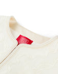 YAYING Wool-Silk Peony Embroidered Vest