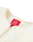 YAYING Wool-Silk Peony Embroidered Coat