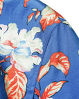 YAYING Blue Floral Shirt