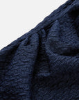 EP YAYING Textured Pleated Shirt EGKAA2106AZ