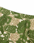 YAYING Green Floral Lace Skirt