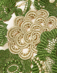 YAYING Green Floral Lace Skirt