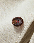 EP YAYING Chinese-Style Stand-Collar Wool Fitted Blazer