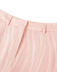 YAYING Pink Pleated Trousers