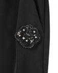 YAYING Black Elastic Waist Trousers