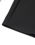 YAYING Black Elastic Waist Trousers