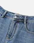 EP YAYING Four-way Stretch Rhinestone Jeans